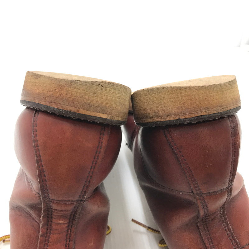 【中古品】【メンズ】 RED WING レッドウィング IRISH SETTER アイリッシュセッター 95年製 半円犬タグ レースアップブーツ ワークブーツ 靴 164-250106-hi-13-tag サイズ：6 1/2 E カラー：ブラウン 万代Net店