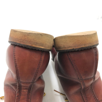 【中古品】【メンズ】 RED WING レッドウィング IRISH SETTER アイリッシュセッター 95年製 半円犬タグ レースアップブーツ ワークブーツ 靴 164-250106-hi-13-tag サイズ：6 1/2 E カラー：ブラウン 万代Net店