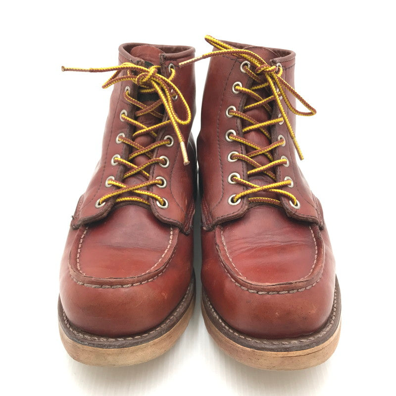 【中古品】【メンズ】 RED WING レッドウィング IRISH SETTER アイリッシュセッター 95年製 半円犬タグ レースアップブーツ ワークブーツ 靴 164-250106-hi-13-tag サイズ：6 1/2 E カラー：ブラウン 万代Net店