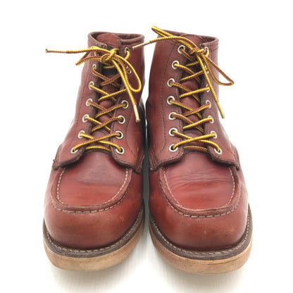 【中古品】【メンズ】 RED WING レッドウィング IRISH SETTER アイリッシュセッター 95年製 半円犬タグ レースアップブーツ ワークブーツ 靴 164-250106-hi-13-tag サイズ：6 1/2 E カラー：ブラウン 万代Net店