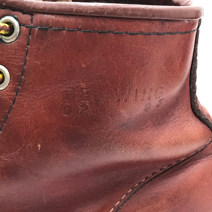 【中古品】【メンズ】 RED WING レッドウィング IRISH SETTER アイリッシュセッター 95年製 半円犬タグ レースアップブーツ ワークブーツ 靴 164-250106-hi-13-tag サイズ：6 1/2 E カラー：ブラウン 万代Net店