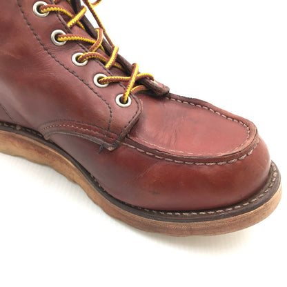 【中古品】【メンズ】 RED WING レッドウィング IRISH SETTER アイリッシュセッター 95年製 半円犬タグ レースアップブーツ ワークブーツ 靴 164-250106-hi-13-tag サイズ：6 1/2 E カラー：ブラウン 万代Net店