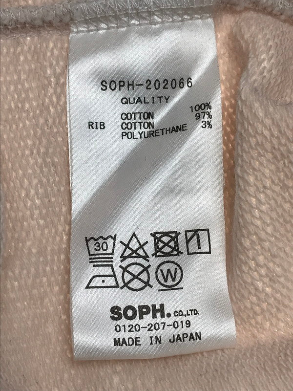 【中古品】【メンズ】 CREWNECK SWEAT SOPH-202066 クルーネックスウェット トレーナー 142-250327-hi-05-tag サイズ：M カラー：アイボリー 万代Net店