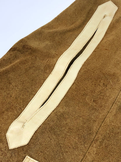 【中古品】【メンズ】 UNKNOWN 70’S SUEDE LEATHER PONCHO IDEAL ZIP スエードレザーポンチョ アウター 146-250123-mo-02-tag カラー：ブラウン 万代Net店