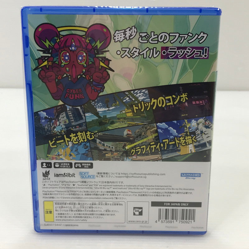 【中古美品】 【未開封】PlayStation5 PS5 プレイステーション5 プレステ5 ソフト Bomb Rush Cyberfunk [CERO区分_C/ 15歳以上対象] ゲーム 026-251010-hi-11-tag 万代Net店