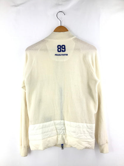 【中古品】【メンズ】 PEARLY GATES パーリーゲイツ FLEECE JACKET 053-5242101 フリースジャケット トップス アウター 147-250121-yk-29-tag サイズ：4 カラー：アイボリー 万代Net店