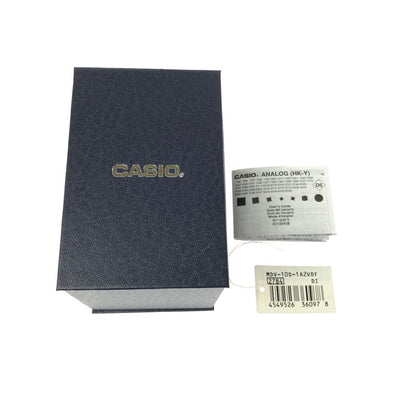 【中古美品】【メンズ】 CASIO カシオ ANALOG MDV-10D-1A2V アナログ クォーツ 腕時計 199-260620-ty-10-tagh カラー：シルバー 万代Net店