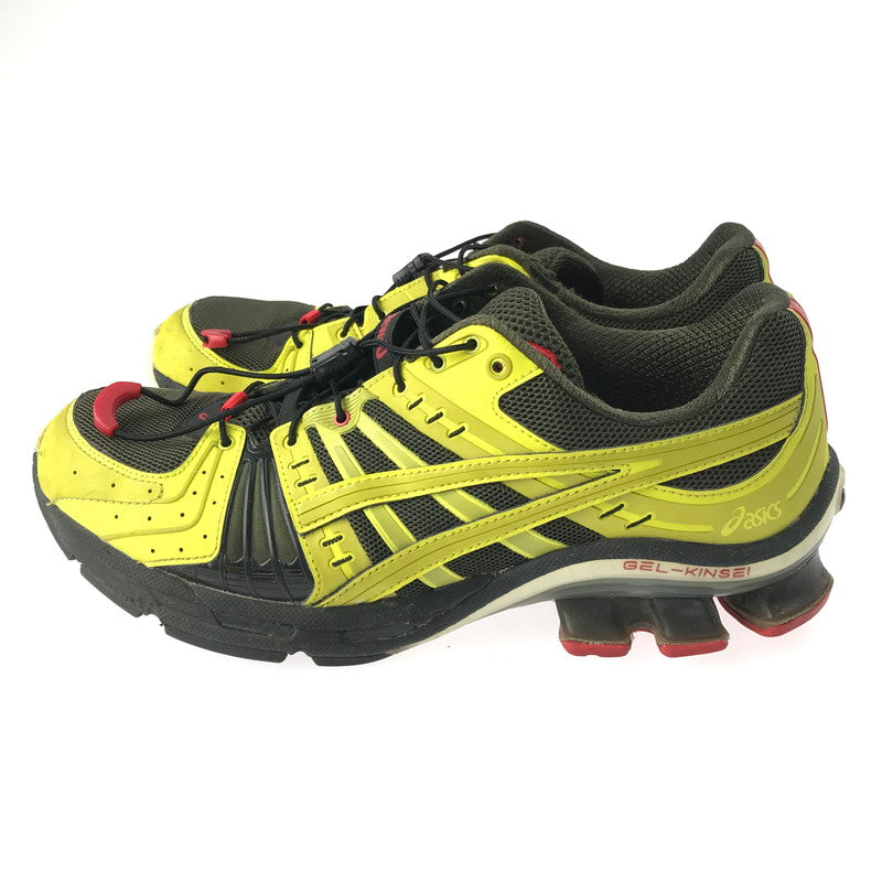 【中古品】【メンズ】 asics アシックス × AFFIX アフィックス コラボ GEL-KINSEI OG 1021A254 ゲルキンセイオージー スニーカー 靴 162-241226-hi-38-tag サイズ：27cm US 9 カラー：イエロー 万代Net店