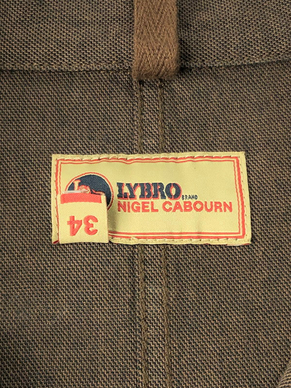 【中古品】【メンズ】 Nigel Cabourn ナイジェルケーボン LYBRO NEW NAVVIE BLAZER BROKEN TWILL JK-52 8048-13-80020 ニューナビーブレザーブロークンツイル ジャケット ライトアウター 140-250108-hi-03-tag サイズ：50 カラー：ブラウン 万代Net店