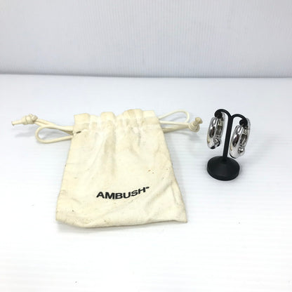 【中古品】【メンズ】 AMBUSH アンブッシュ BALL CLOSURE EARRING ボール クロージャーイヤリング ピアス アクセサリー 192-250108-hi-25-tag カラー：シルバー 万代Net店