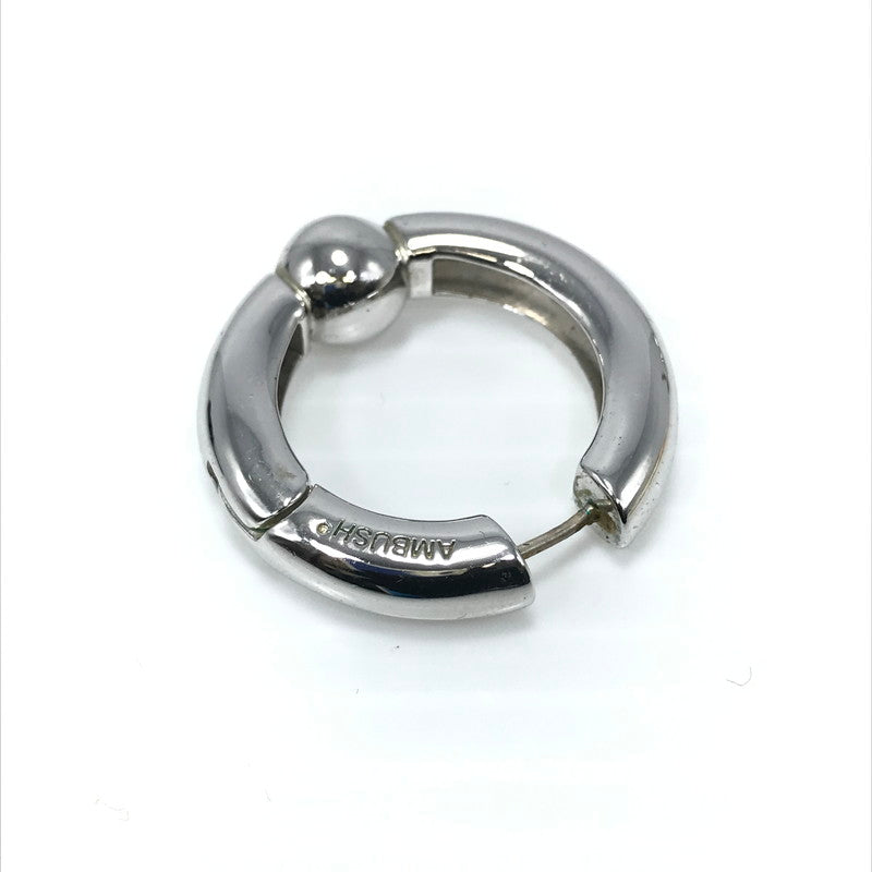 【中古品】【メンズ】 AMBUSH アンブッシュ BALL CLOSURE EARRING ボール クロージャーイヤリング ピアス アクセサリー 192-250108-hi-25-tag カラー：シルバー 万代Net店