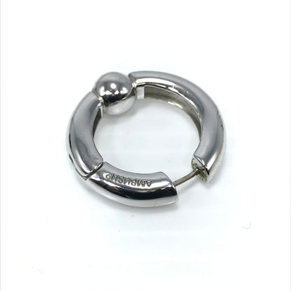 【中古品】【メンズ】 AMBUSH アンブッシュ BALL CLOSURE EARRING ボール クロージャーイヤリング ピアス アクセサリー 192-250108-hi-25-tag カラー：シルバー 万代Net店