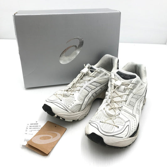 【中古品】【メンズ】 asics アシックス × UNAFFECTED アンアフェクテッド コラボ GEL-KAYANO 14 GALAXY WHITE 1201A922-100 ゲルカヤノ14 ギャラクシーホワイト スニーカー 靴 162-241226-hi-30-tag サイズ：26.5cm US 8 1/2 カラー：RIGH WHITE/JET BLACK 万代Net店
