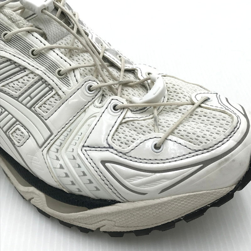 【中古品】【メンズ】 asics アシックス × UNAFFECTED アンアフェクテッド コラボ GEL-KAYANO 14 GALAXY WHITE 1201A922-100 ゲルカヤノ14 ギャラクシーホワイト スニーカー 靴 162-241226-hi-30-tag サイズ：26.5cm US 8 1/2 カラー：RIGH WHITE/JET BLACK 万代Net店