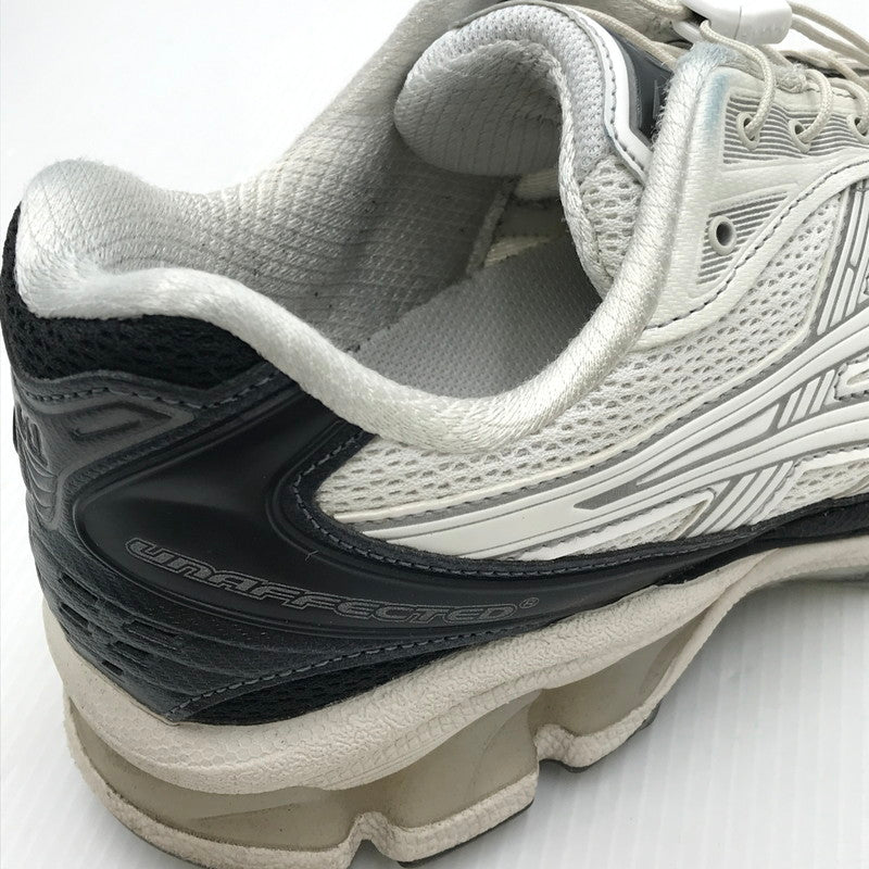 【中古品】【メンズ】 asics アシックス × UNAFFECTED アンアフェクテッド コラボ GEL-KAYANO 14 GALAXY WHITE 1201A922-100 ゲルカヤノ14 ギャラクシーホワイト スニーカー 靴 162-241226-hi-30-tag サイズ：26.5cm US 8 1/2 カラー：RIGH WHITE/JET BLACK 万代Net店
