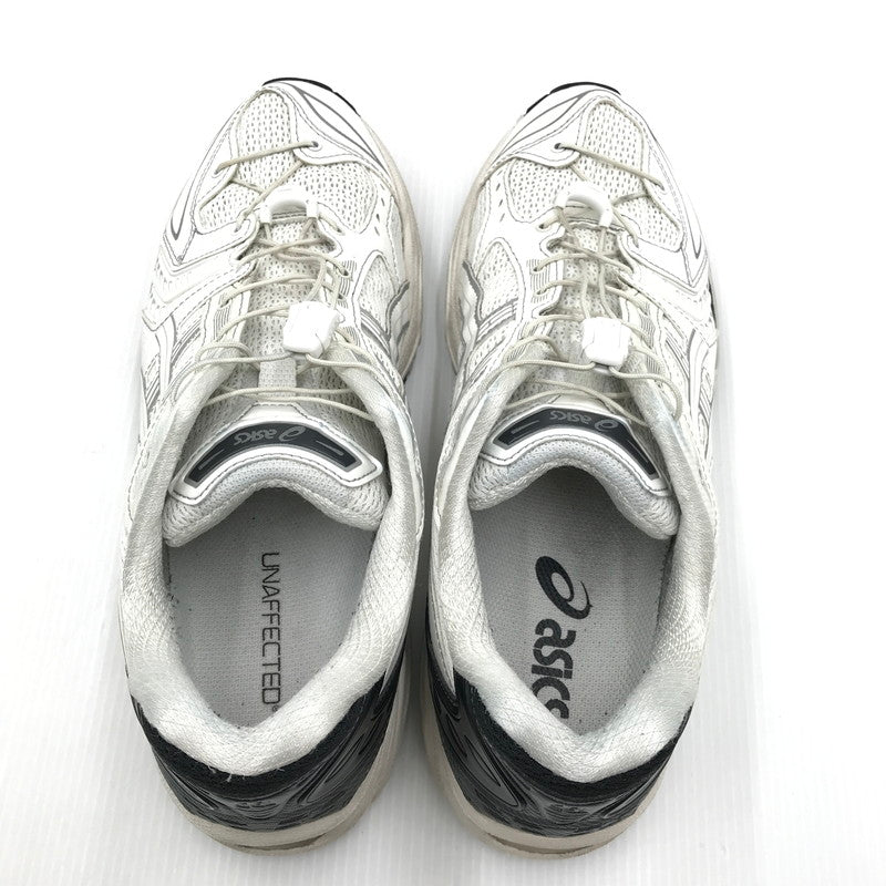 【中古品】【メンズ】 asics アシックス × UNAFFECTED アンアフェクテッド コラボ GEL-KAYANO 14 GALAXY WHITE 1201A922-100 ゲルカヤノ14 ギャラクシーホワイト スニーカー 靴 162-241226-hi-30-tag サイズ：26.5cm US 8 1/2 カラー：RIGH WHITE/JET BLACK 万代Net店