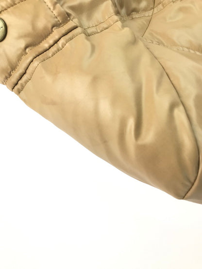 【現状渡し品】【レディース】 BURBERRY BLUE LABEL バーバリーブルーレーベル LONG DOWN JACKET FRF02-620-40 ロングダウンジャケット ダウンコート 裏地ノバチェック ラクーンファー アウター 169-241228-hi-10-tag サイズ：38 カラー：ベージュ 万代Net店