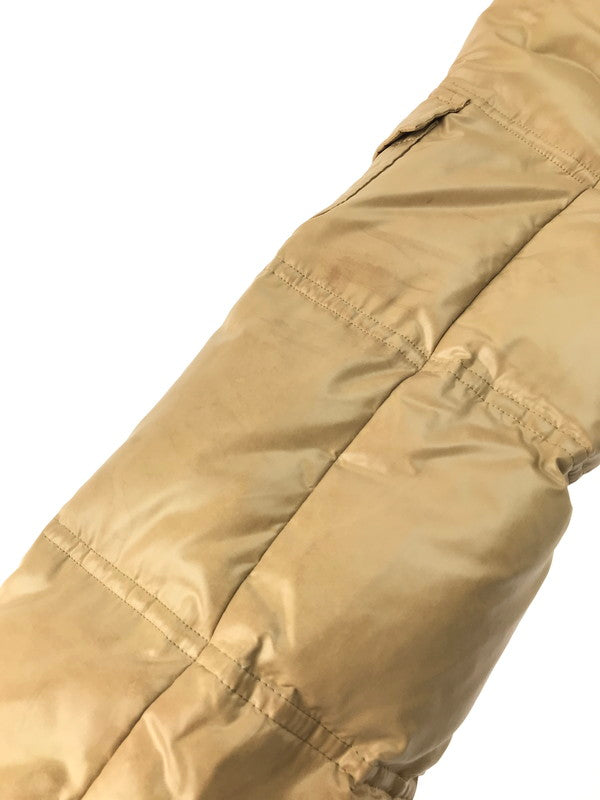 【現状渡し品】【レディース】 BURBERRY BLUE LABEL バーバリーブルーレーベル LONG DOWN JACKET FRF02-620-40 ロングダウンジャケット ダウンコート 裏地ノバチェック ラクーンファー アウター 169-241228-hi-10-tag サイズ：38 カラー：ベージュ 万代Net店