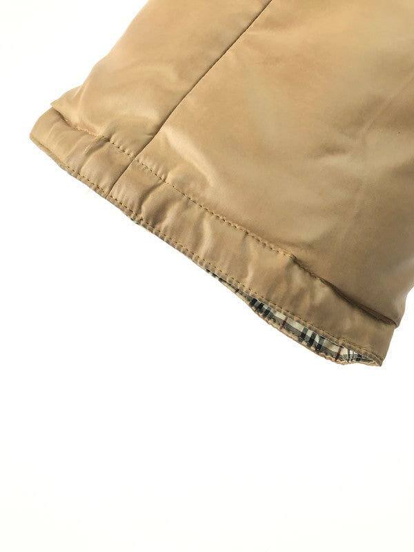 【現状渡し品】【レディース】 BURBERRY BLUE LABEL バーバリーブルーレーベル LONG DOWN JACKET FRF02-620-40 ロングダウンジャケット ダウンコート 裏地ノバチェック ラクーンファー アウター 169-241228-hi-10-tag サイズ：38 カラー：ベージュ 万代Net店