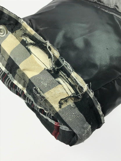 【現状渡し品】【メンズ】 BURBERRY BLACK LABEL バーバリーブラックレーベル DOWN JACKET BMP75-127-09 ダウンジャケット アウター 141-241228-hi-09-tag サイズ：M カラー：ブラック 万代Net店