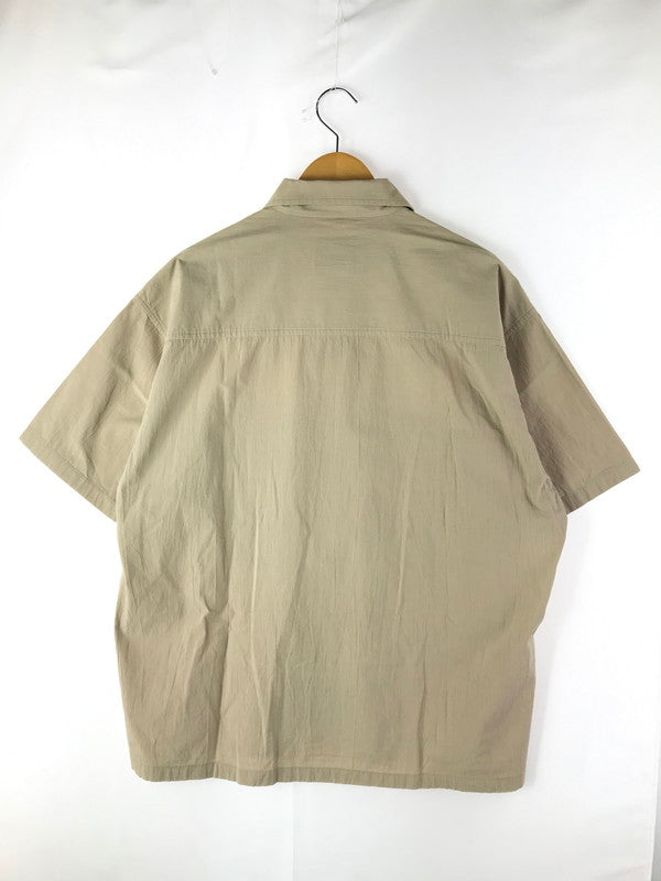 【中古品】【メンズ】 WTAPS ダブルタップス 22SS EXP SS COTTON WEATHER 221WVDT-SHM07 ショートスリーブ コットン ウェザーシャツ 半袖シャツ 142-250115-hi-25-tag サイズ：03 カラー：ベージュ 万代Net店