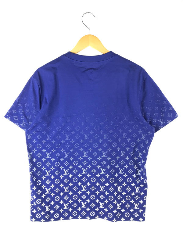 【中古美品】【メンズ】 LOUIS VUITTON ルイ・ヴィトン モノグラム グラディエント TEE RM222Q-NPG-HKY46W 半袖Tシャツ グラデーション 総柄 141-250115-hi-22-tag サイズ：M カラー：ブルー 万代Net店