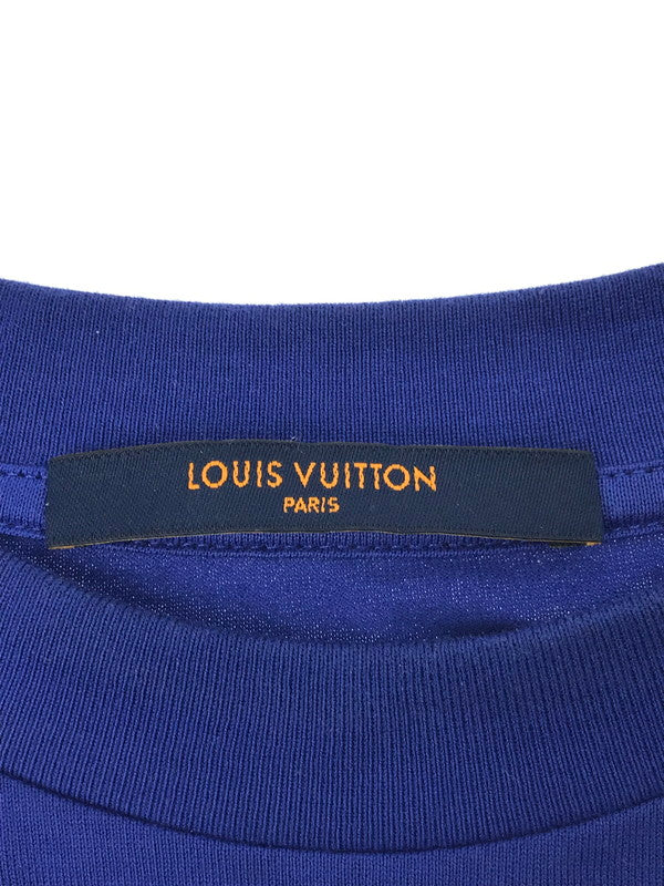 【中古美品】【メンズ】 LOUIS VUITTON ルイ・ヴィトン モノグラム グラディエント TEE RM222Q-NPG-HKY46W 半袖Tシャツ グラデーション 総柄 141-250115-hi-22-tag サイズ：M カラー：ブルー 万代Net店