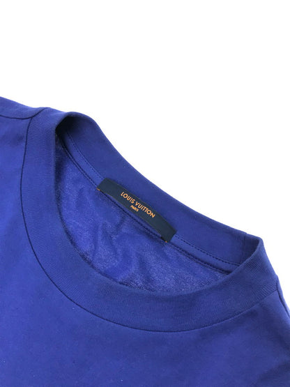 【中古美品】【メンズ】 LOUIS VUITTON ルイ・ヴィトン モノグラム グラディエント TEE RM222Q-NPG-HKY46W 半袖Tシャツ グラデーション 総柄 141-250115-hi-22-tag サイズ：M カラー：ブルー 万代Net店