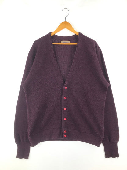 【中古品】【メンズ】 JANTZEN ジャンセン KNIT CARDIGAN ニットカーディガン トップス 146-250121-yk-17-tag サイズ：表記なし カラー：ボルドー 万代Net店