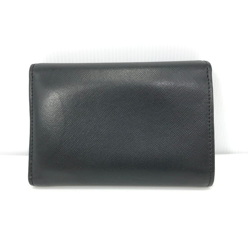 【中古品】【メンズ】 Vivienne Westwood ヴィヴィアンウエストウッド SAFFIANO CREDIT CARD WALLET サフィアーノ クレジットカード ウォレット 三つ折り財布 181-250108-hi-28-tag カラー：ブラック 万代Net店