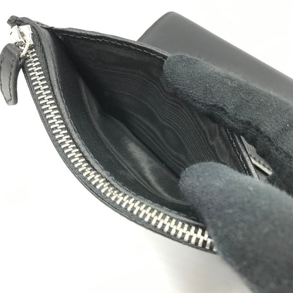 【中古品】【メンズ】 Vivienne Westwood ヴィヴィアンウエストウッド SAFFIANO CREDIT CARD WALLET サフィアーノ クレジットカード ウォレット 三つ折り財布 181-250108-hi-28-tag カラー：ブラック 万代Net店