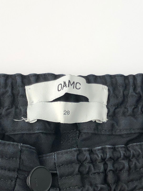 【中古品】【メンズ】 OAMC オーエーエムシー EASY PANTS I023529 イージーパンツ ボトムス 141-250109-hi-15-tag サイズ：28 カラー：ブラック 万代Net店