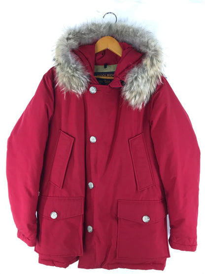 【中古品】【メンズ】 WOOLRICH ウールリッチ ARCTIC PARKA 170206 アークティック パーカ ダウンジャケット アウター 145-250111-na-02-tag サイズ：USA M カラー：レッド 万代Net店