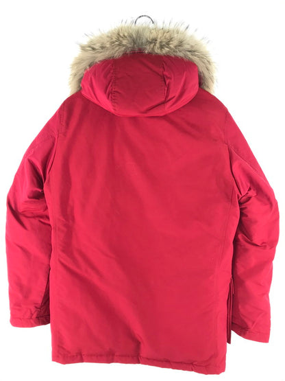 【中古品】【メンズ】 WOOLRICH ウールリッチ ARCTIC PARKA 170206 アークティック パーカ ダウンジャケット アウター 145-250111-na-02-tag サイズ：USA M カラー：レッド 万代Net店