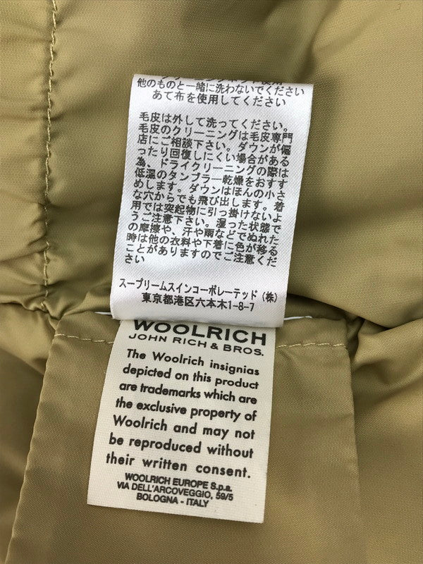 【中古品】【メンズ】 WOOLRICH ウールリッチ ARCTIC PARKA 170206 アークティック パーカ ダウンジャケット アウター 145-250111-na-02-tag サイズ：USA M カラー：レッド 万代Net店