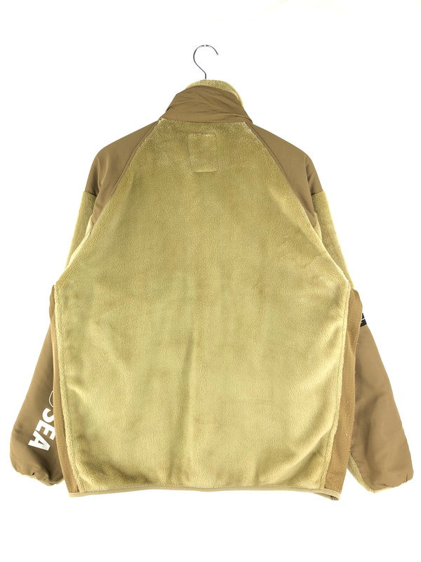 【中古品】【メンズ】  WIND AND SEA ウィンダンシー WDS MILITARY FLEECE JACKET WDS-19A-JK-01 ミリタリーフリースジャケット アウター 142-250109-hi-04-tag サイズ：L カラー：ベージュ 万代Net店