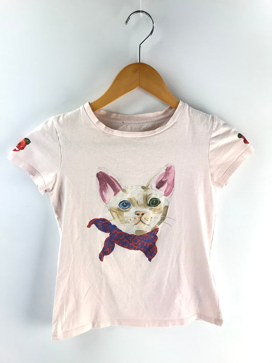 【中古品】【キッズ】 GUCCI グッチ プリント Tシャツ 442310 X3E25 半袖 トップス 173-250116-yk-02-tag サイズ：10 カラー：ピンク 万代Net店