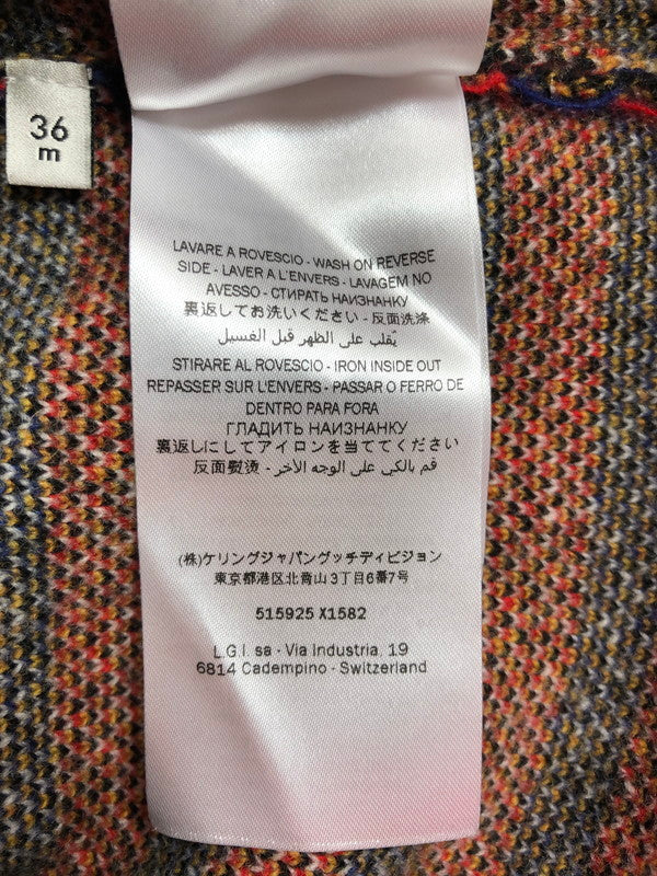 【中古品】【キッズ】 GUCCI グッチ kid's BEE DESIGN STRIPED KNIT SWEATER S515925 X1582 キッズ 蜂デザイン ボーダーニットセーター トップス 173-250626-rt-01-tag サイズ：36 カラー：ブルー/レッド 万代Net店