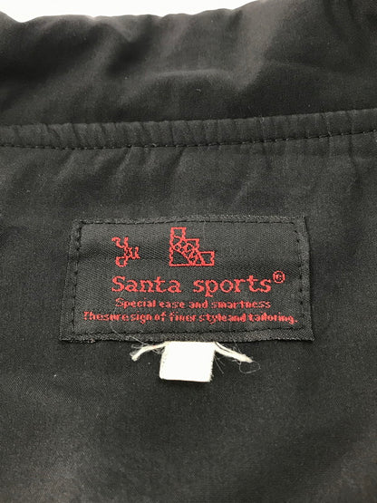 【中古品】【メンズ】  SANTA SPORTS 90's LOGO COACH JACKET 90年代 ロゴコーチジャケット ライトアウター 146-241228-hi-05-tag サイズ：表記消え カラー：ブラック 万代Net店