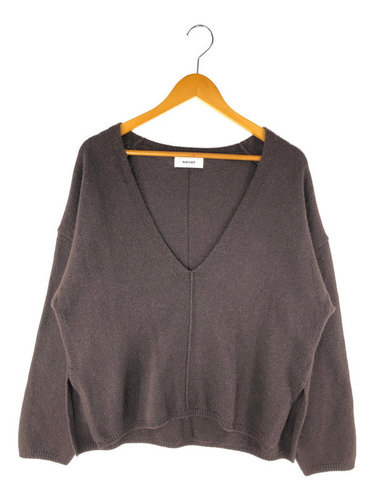 【中古品】【レディース】 MACHATT マチャット V NECK KNIT Vネックニット セーター 170-250106-hi-39-tag サイズ：なし カラー：ブラウン 万代Net店