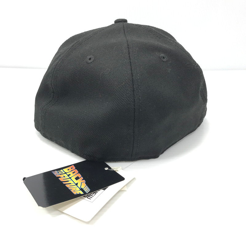 【中古美品】【メンズ】 NEW ERA ニューエラ × バックトゥザフューチャー コラボ 59FIFTY CAP フィフティーナインフィフティー キャップ 帽子 185-250109-hi-23-tag サイズ：7 3/8 カラー：ブラック 万代Net店