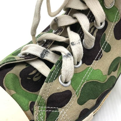 【ジャンク品】【メンズ】 A BATHING APE アベイシングエイプ 1ST APESTAR HI MP20A エイプスタ ハイ スニーカー 靴 162-250106-hi-19-tag サイズ：10 カラー：カモフラージュ 万代Net店