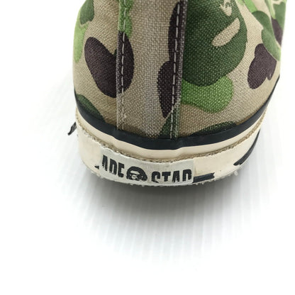 【ジャンク品】【メンズ】 A BATHING APE アベイシングエイプ 1ST APESTAR HI MP20A エイプスタ ハイ スニーカー 靴 162-250106-hi-19-tag サイズ：10 カラー：カモフラージュ 万代Net店