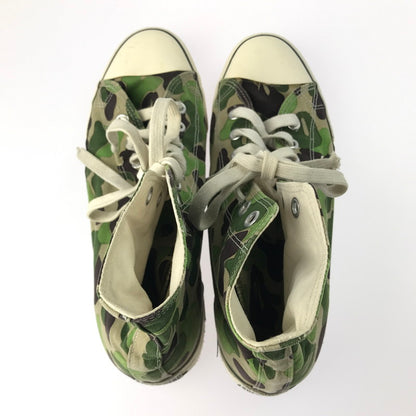 【ジャンク品】【メンズ】 A BATHING APE アベイシングエイプ 1ST APESTAR HI MP20A エイプスタ ハイ スニーカー 靴 162-250106-hi-19-tag サイズ：10 カラー：カモフラージュ 万代Net店