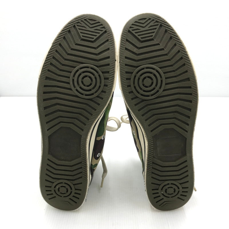 【ジャンク品】【メンズ】 A BATHING APE アベイシングエイプ 1ST APESTAR HI MP20A エイプスタ ハイ スニーカー 靴 162-250106-hi-19-tag サイズ：10 カラー：カモフラージュ 万代Net店