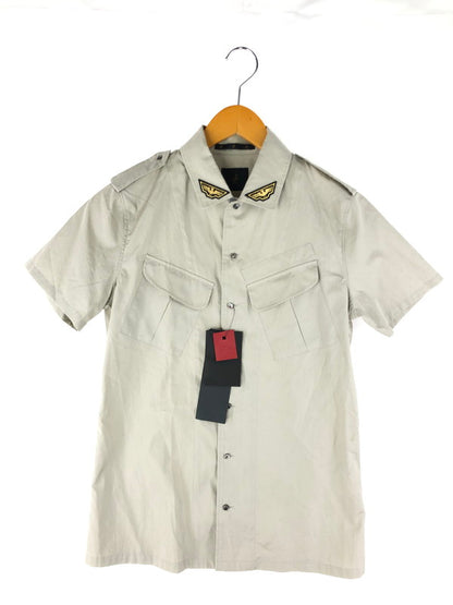 【中古品】【メンズ】 ATO アトウ AM9B-S28 WORK SHIRT ワークシャツ 半袖シャツ 147-250108-na-11-tag サイズ：46 カラー：ベージュ系 万代Net店