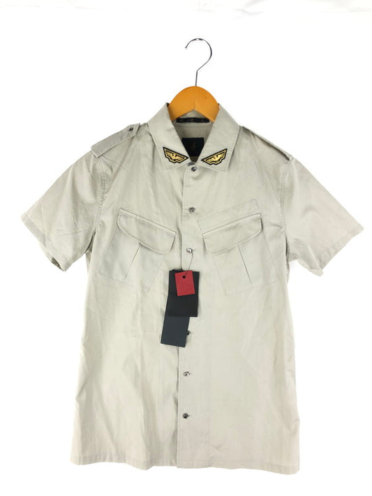 【中古品】【メンズ】 ATO アトウ AM9B-S28 WORK SHIRT ワークシャツ 半袖シャツ 147-250108-na-11-tag サイズ：46 カラー：ベージュ系 万代Net店