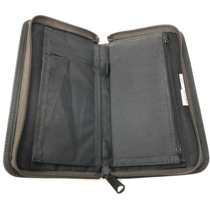 【中古品】【メンズ】 PORTER ポーター × SAC'S BAR サックスバー コラボ STORM WALLET 383-07060 ストームウォレット ラウンドファスナー 長財布 スマートクラッチ 吉田カバン 188-250119-hi-10-tag カラー：ブラック 万代Net店