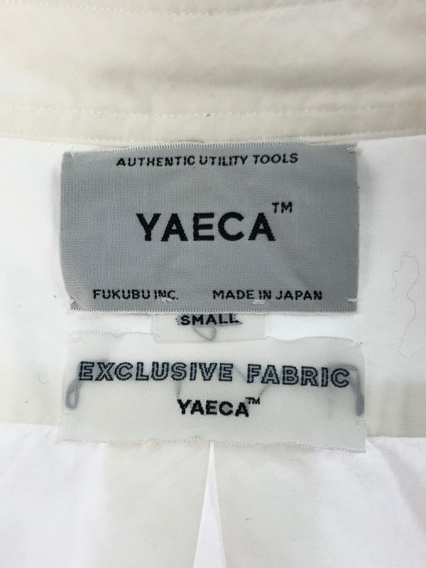 【中古品】【メンズ】 YAECA ヤエカ COMFORT SHIRT 15108 コンフォートシャツ 長袖シャツ トップス 140-250128-na-03-tag サイズ：S カラー：ホワイト 万代Net店