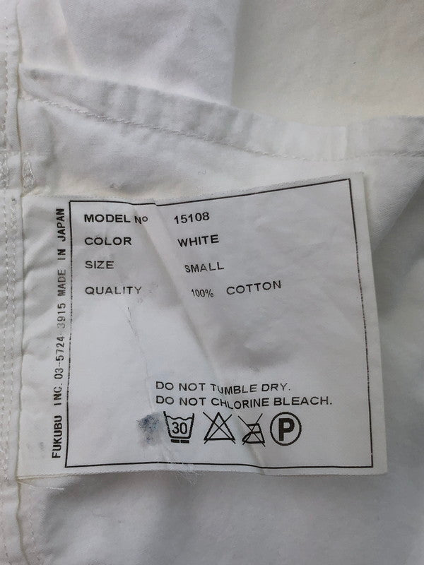 【中古品】【メンズ】 YAECA ヤエカ COMFORT SHIRT 15108 コンフォートシャツ 長袖シャツ トップス 140-250128-na-03-tag サイズ：S カラー：ホワイト 万代Net店